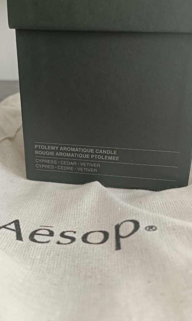 Aesop Ptolemy Aromatique Candle, Furniture & Home Living, Home ...