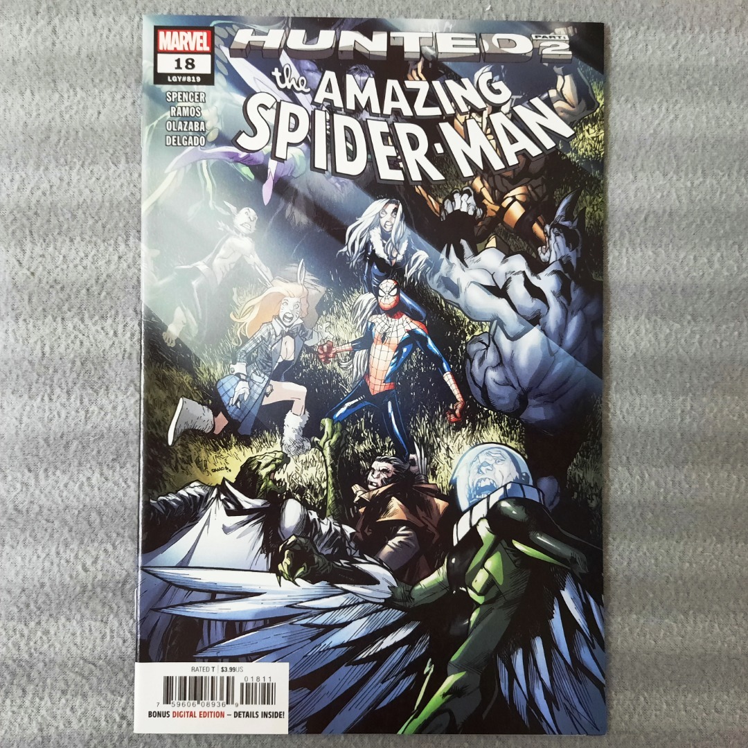 Amazing Spider-Man #18 (6th Series) Marvel Comics (Nick Spencer, Humberto  Ramos), Hobbies & Toys, Books & Magazines, Comics & Manga on Carousell