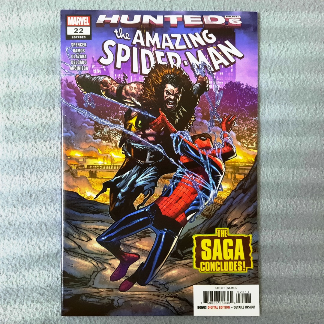 Amazing Spider-Man #22 (6th Series) Marvel Comics (Nick Spencer, Humberto  Ramos), Hobbies & Toys, Books & Magazines, Comics & Manga on Carousell