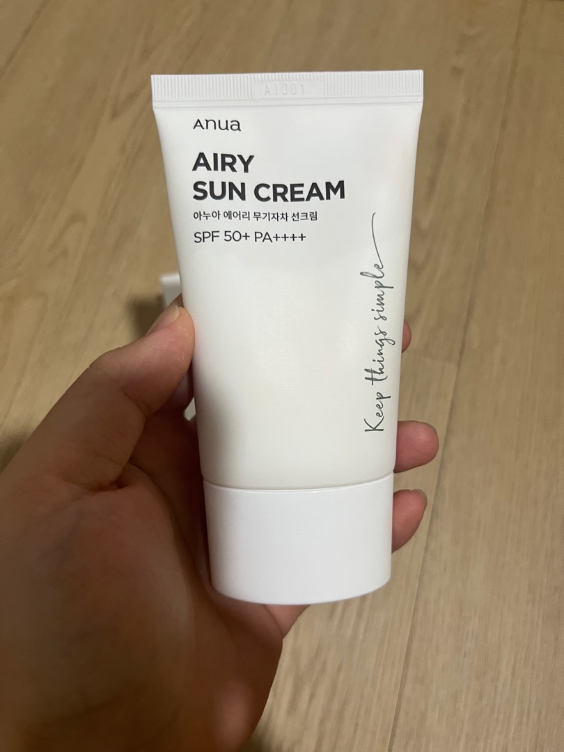 Anua アヌア 日焼け止め AIRY SUN CREAM SPF50+ - 日焼け止め