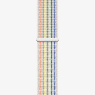 Apple 40mm White/Multi-Colour Pride Edition Nike Sport Loop Watch Strap