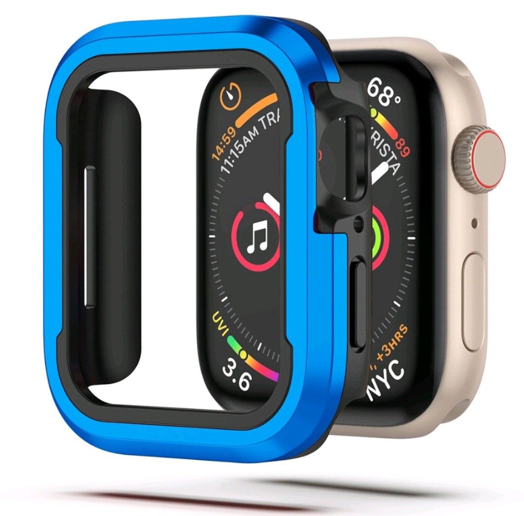 Apple Watch Alloy Shockproof Bumper Case for Series 4 5 6 SE 7 8