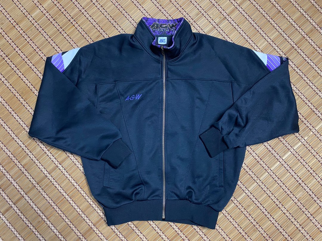 Asics Tracktop, Women's Fashion, Activewear on Carousell