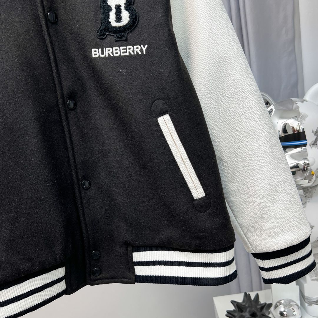 Authentic Burberry Year of the Rabbit Limited Baseball Uniform Jacket