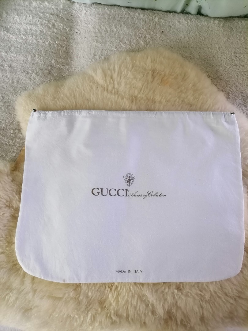 Authentic Gucci Dust Bag, Luxury, Bags & Wallets on Carousell