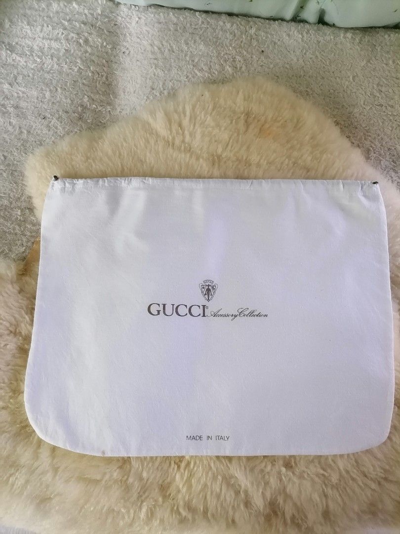 Authentic Gucci Dust bag 17.5x8 inches, Luxury, Bags & Wallets on