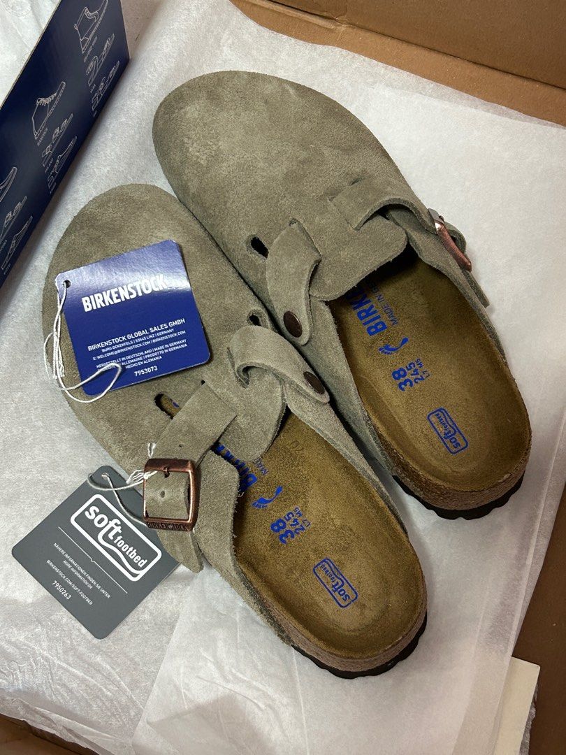 Birkenstock boston outlet taupe 38
