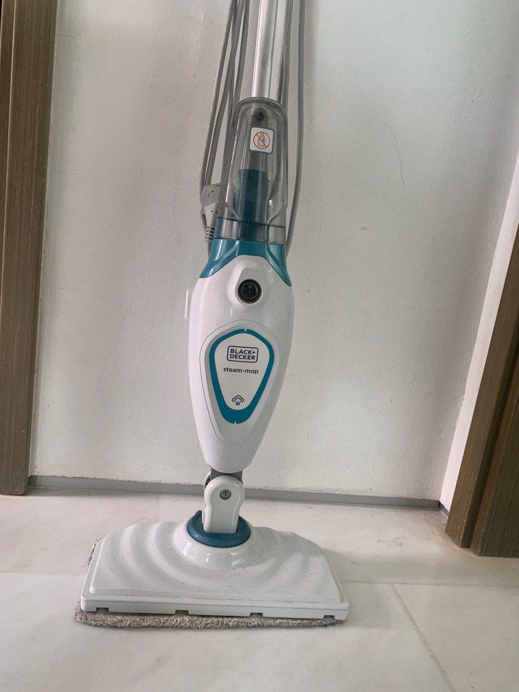 Black+decker steam mop, Furniture & Home Living, Cleaning & Homecare