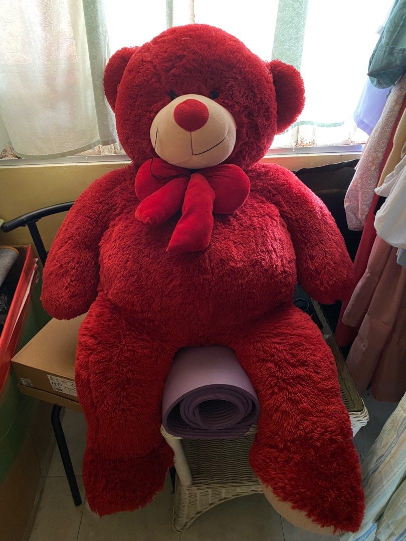 Human size teddy store bear blue magic