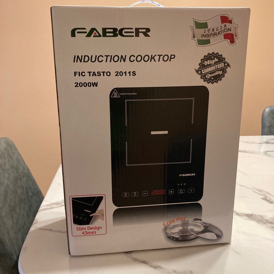 (BN) Faber Induction Cooktop / Stove, Furniture & Home Living