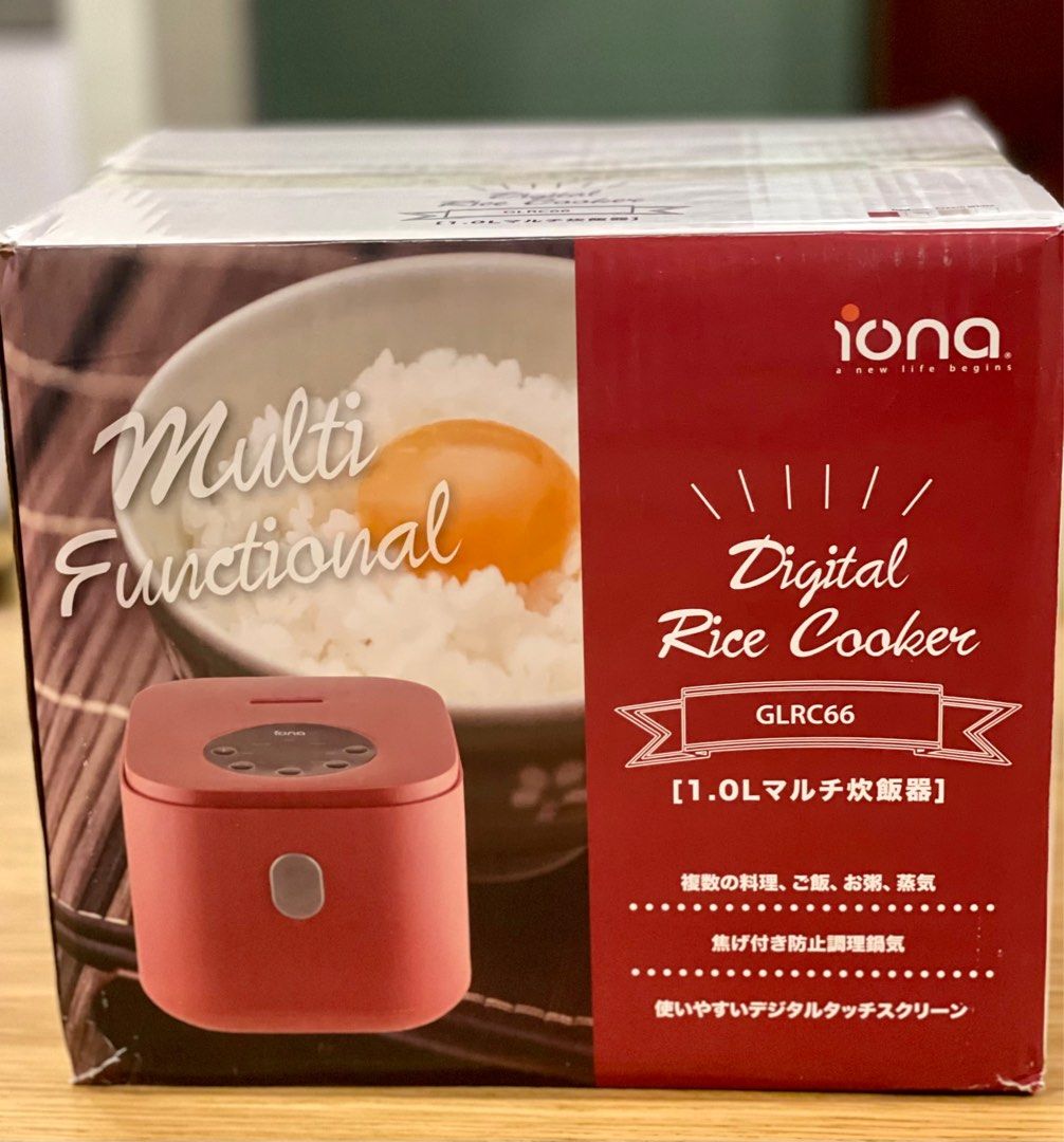 BNIB Iona Digital Rice Cooker with Timer, TV & Home Appliances, Kitchen Appliances, Cookers on