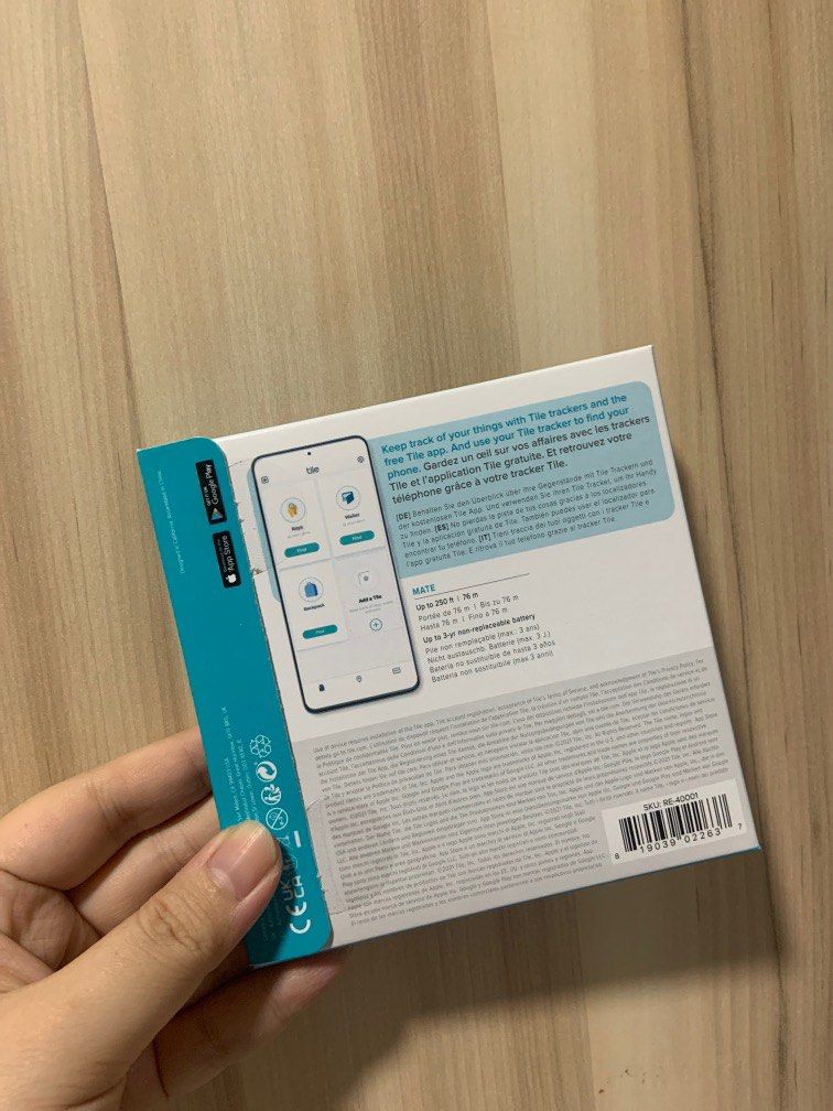 BNIB Tile Versatile Tracker for Keys, Bags and more, Furniture & Home