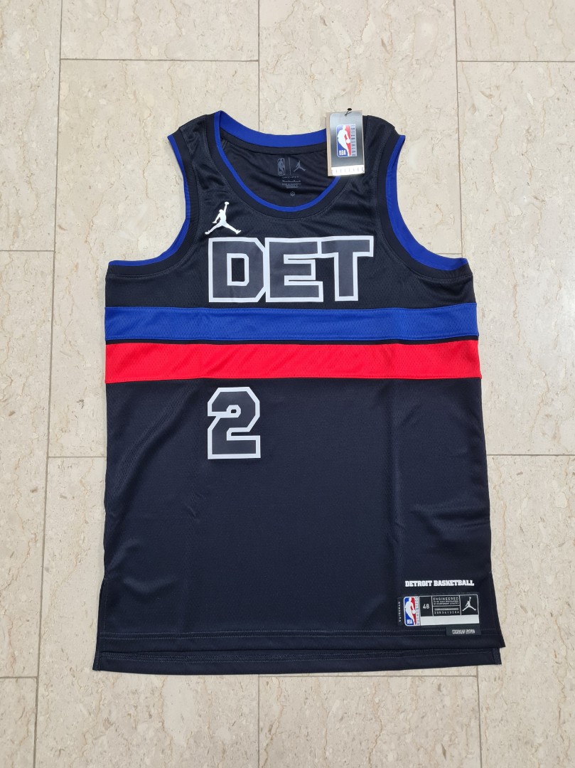 Cade Cunningham Nike Jordan Brand Youth Statement Detroit Pistons Swingman Jersey - 2022-23 / Medium