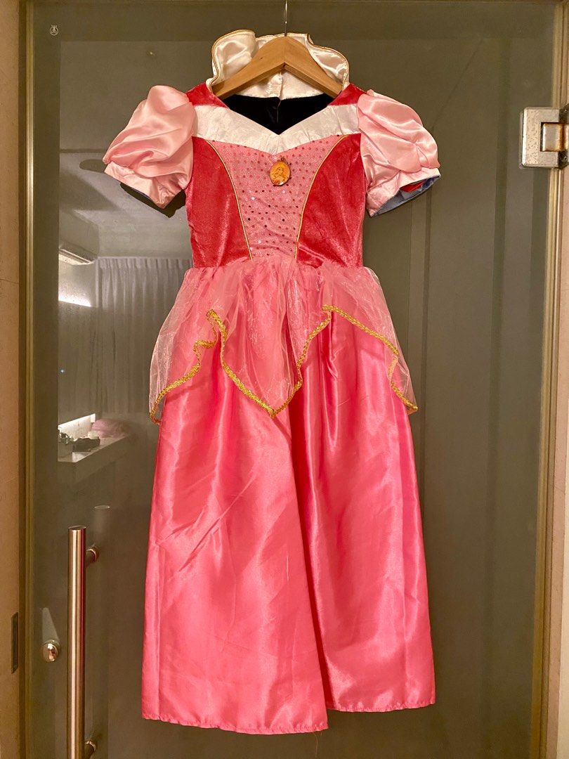open lace back dress Little Pink Princess Outfit