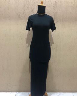 Bodycon knit black