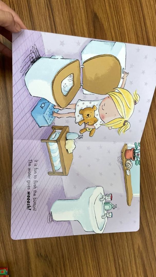 Book for Potty/Toilet Training for Girls, Free Items on Carousell