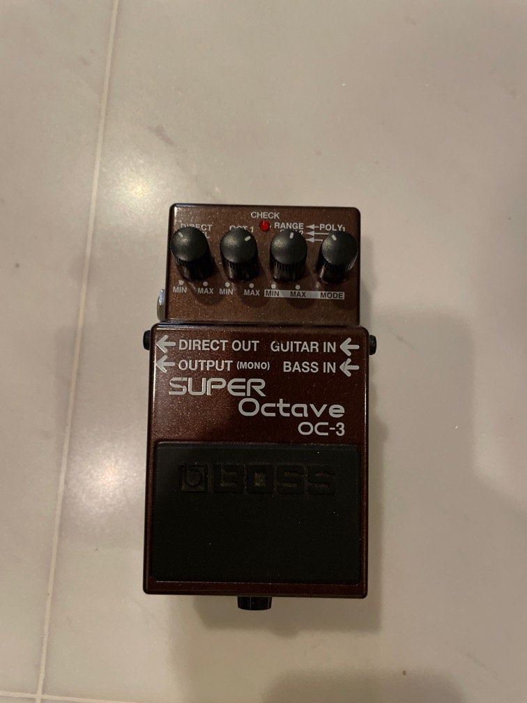 Boss Super Octave Pedal OC3, Hobbies & Toys, Music & Media, Musical