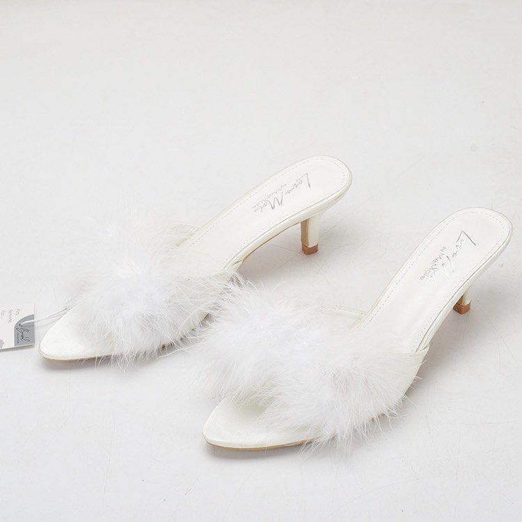 Furry kitten new arrivals heels