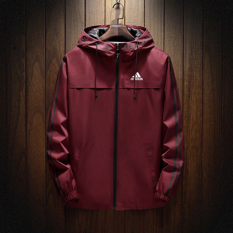 Adidas men's modern varsity woven jacket deals