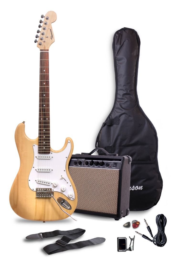 Thomson stratocaster electric clearance guitar