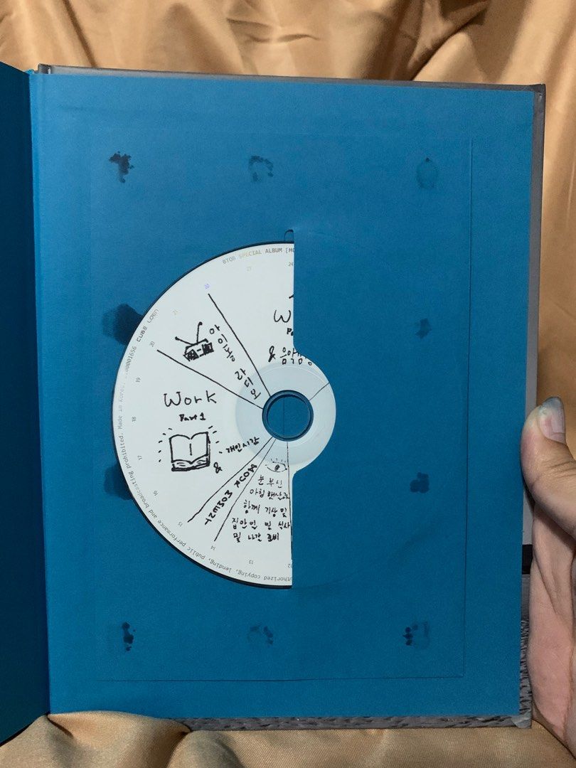 BTOB Hour Moment Album (Category: CDs & DVDs) located in Pasay City. Submitted by phenlene (Listing ID 1226654576, Image 3). Description: Hour Moment - authentic! there is authentication sticker on back of album - includes: photobook, CD (heavily used) - open to price negotiation 👀.