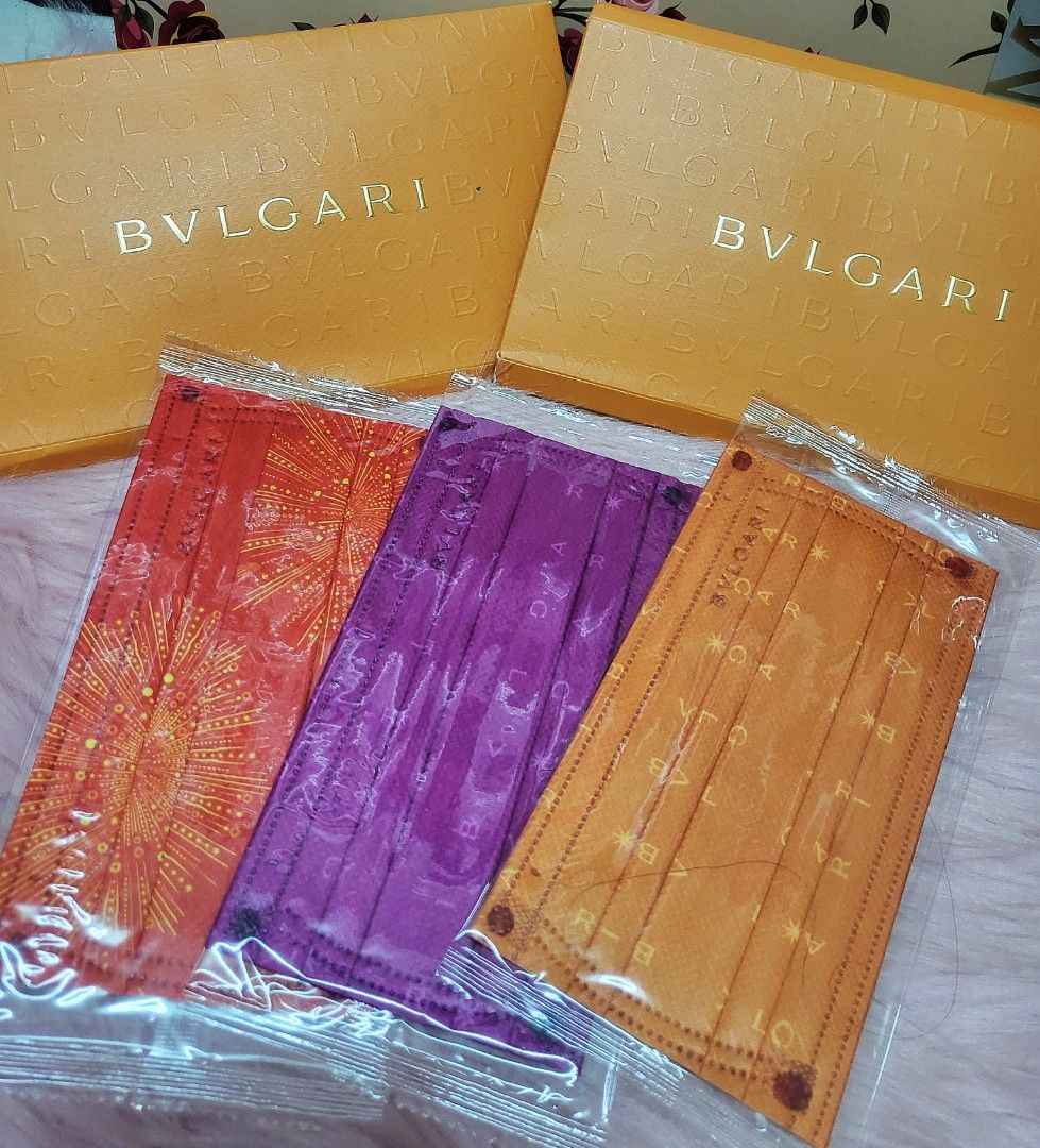 Bvlgari Gift face mask set of 3pcs, Women
