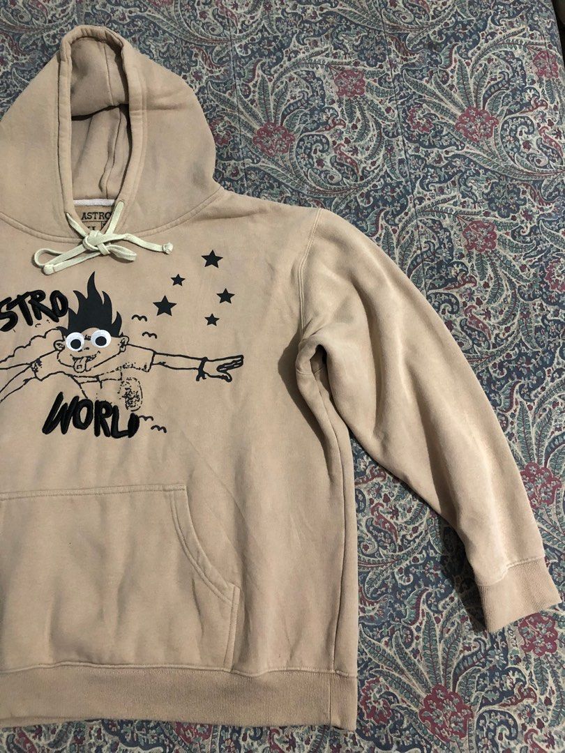 Tan astroworld hoodie outlet