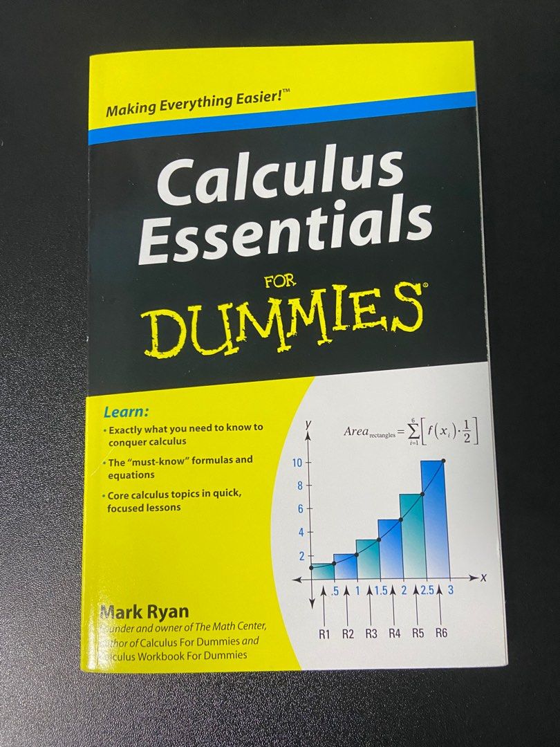 calculus essentials for dummies, alternative energy demystified