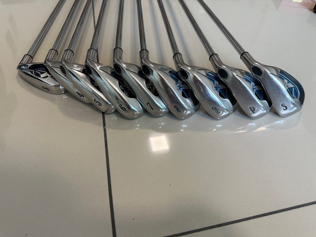 Callaway golf irons set X18 golf, Sports Equipment, Sports & Games