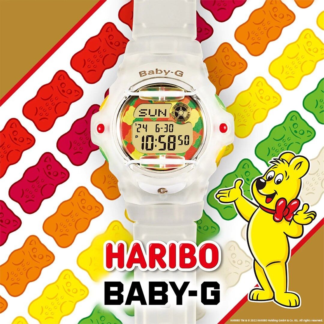 Casio Baby G BG 169HRB 7D Haribo Collaboration Model Gummy Bear