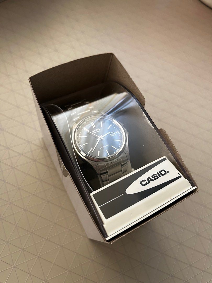 Casio Silver Watch, Men's Fashion, Watches & Accessories, Watches on ...