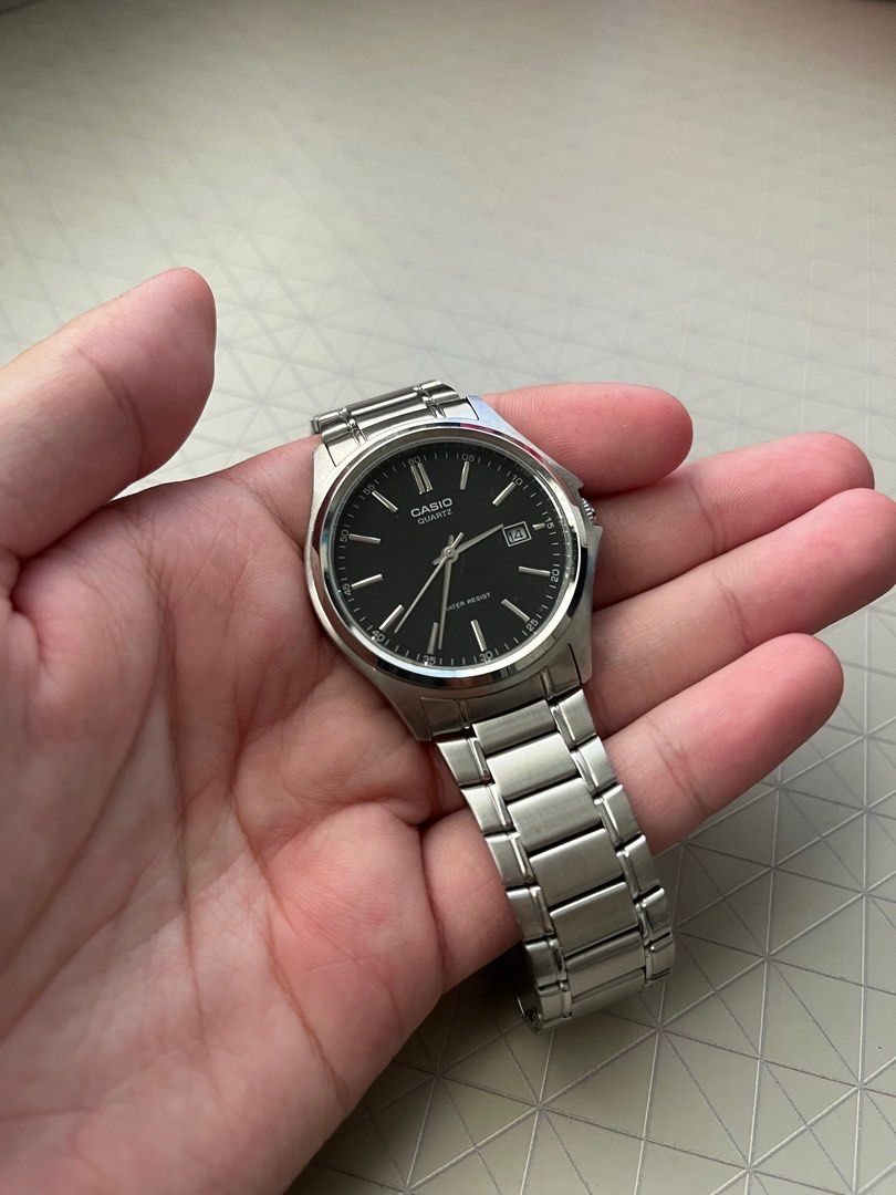 Casio Silver Watch, Men's Fashion, Watches & Accessories, Watches on ...