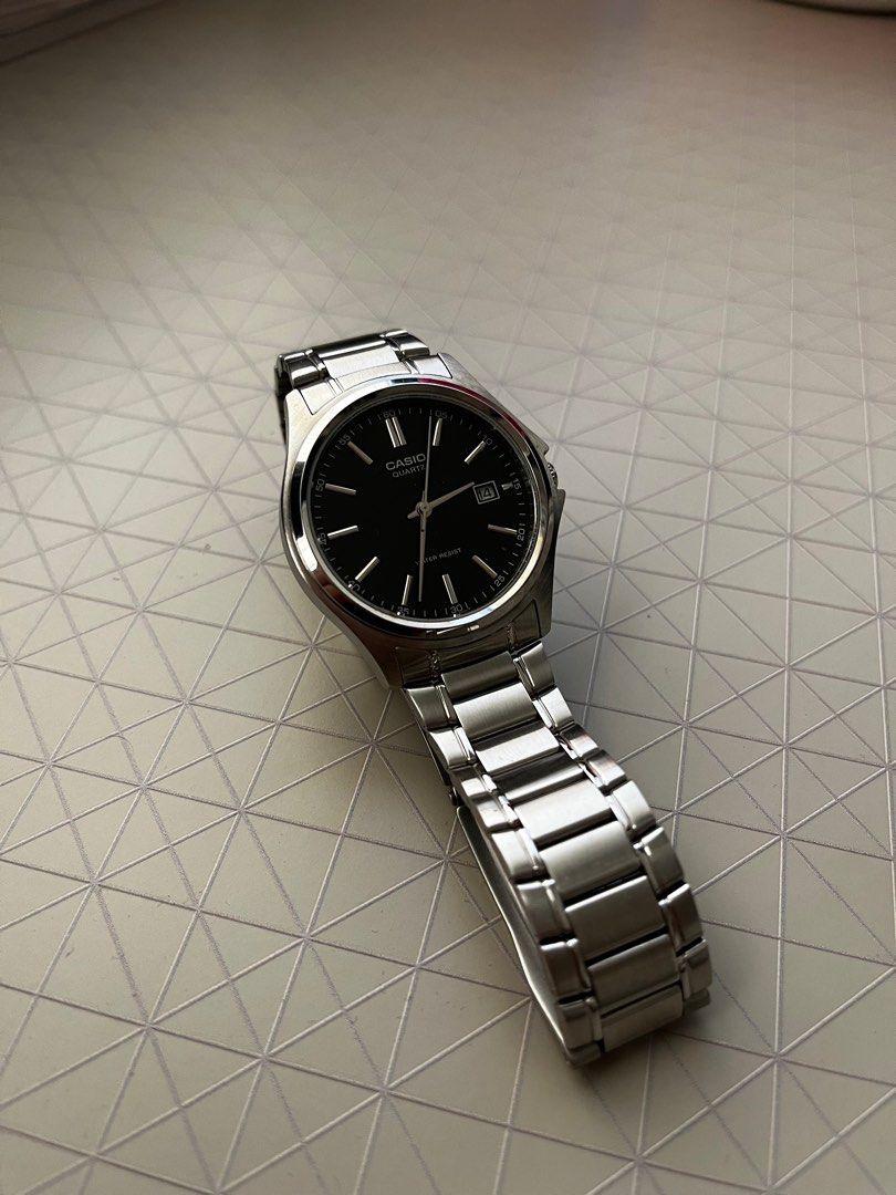 Casio Silver Watch, Men's Fashion, Watches & Accessories, Watches on ...