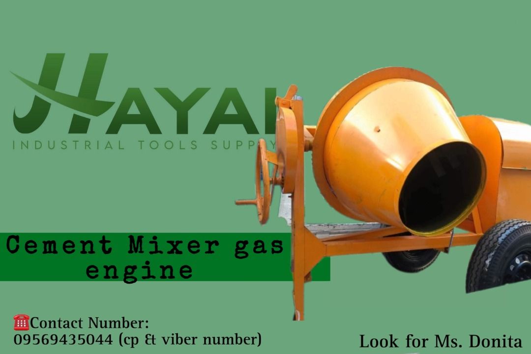 Cement Mixer gas engine, Commercial & Industrial, Industrial Equipment