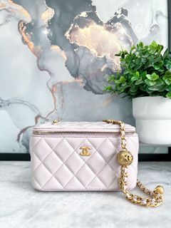 100+ affordable chanel pink pearl crush For Sale, Bags & Wallets