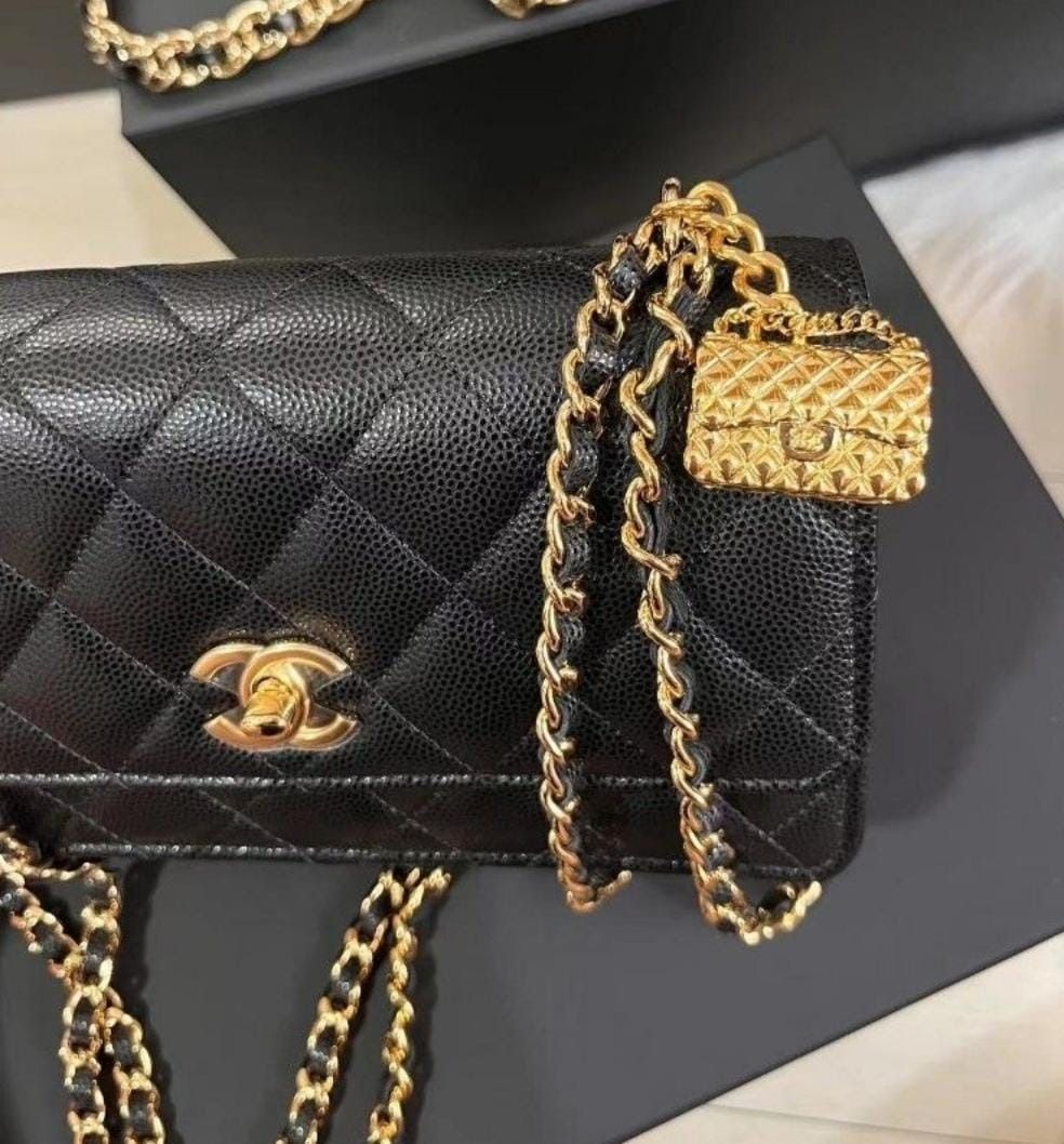 Wallet and chain chanel new arrivals