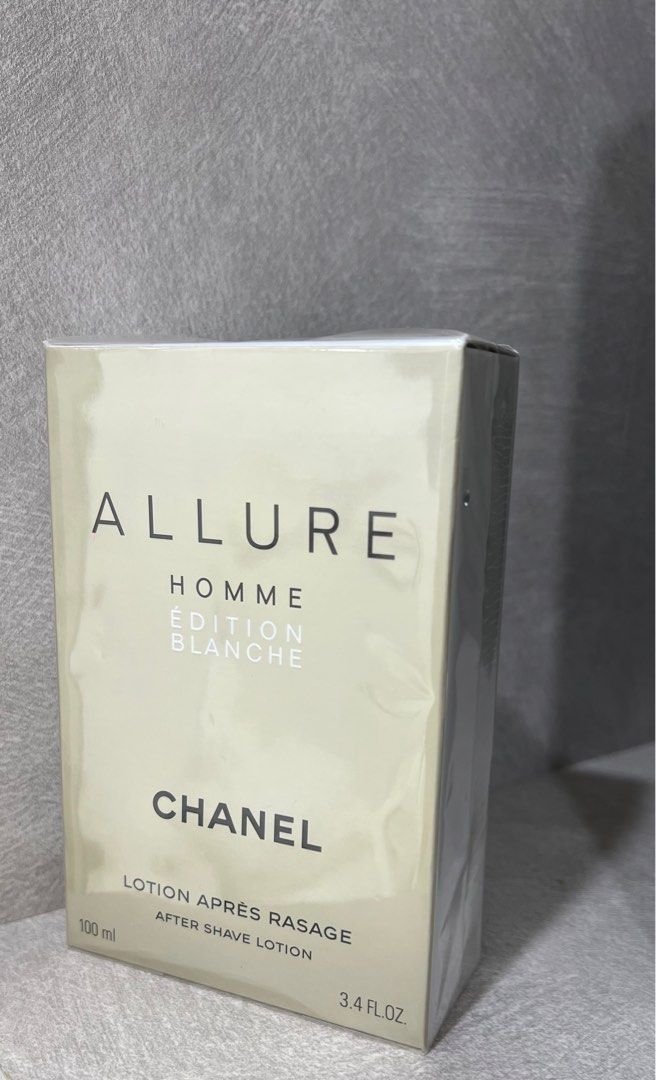 CHANEL ALLURE HOMME After Shave Lotion Men's 3.4oz/100ml Batch #7701 NEW  SEALED