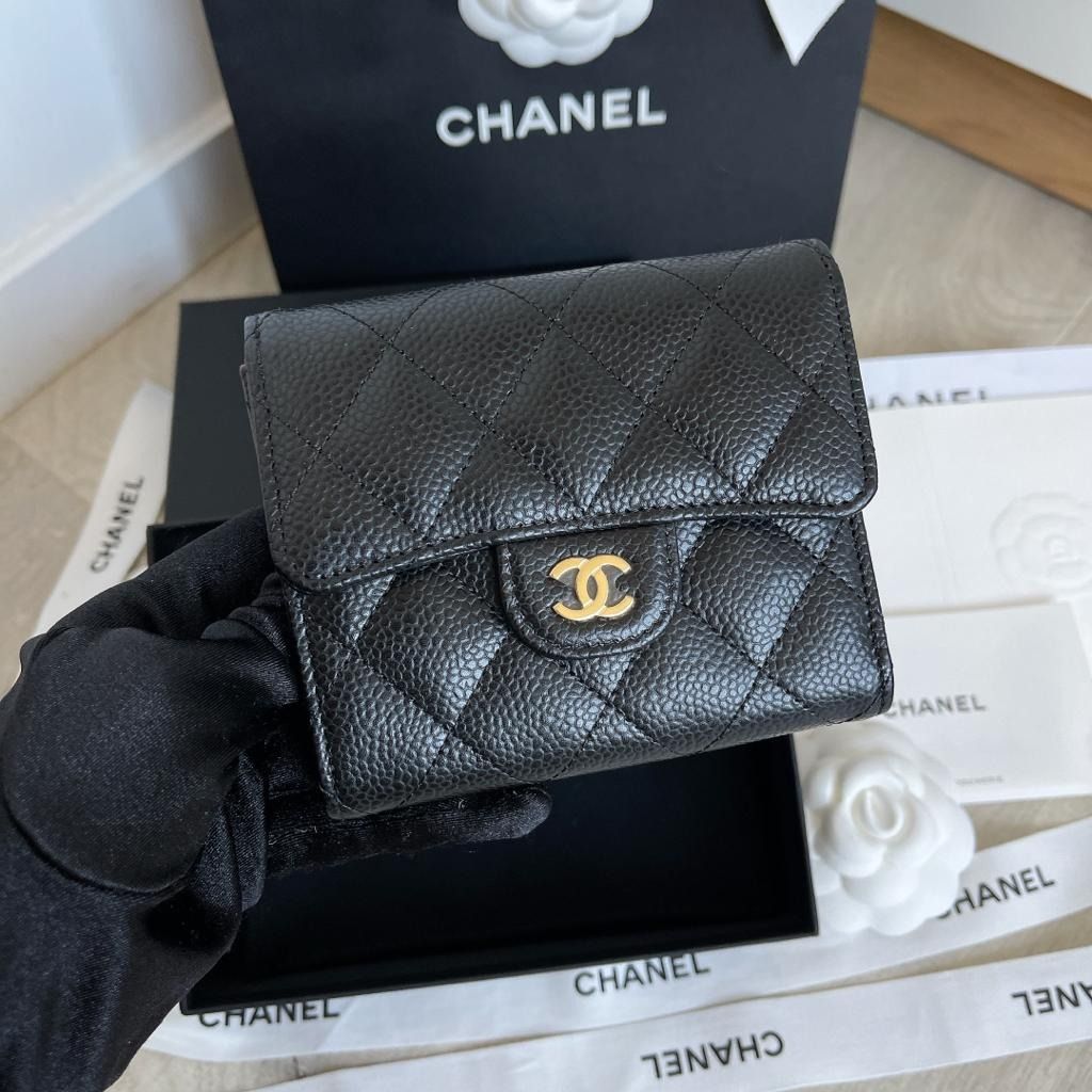 Chanel Classic Flap Long Wallet, Luxury, Bags & Wallets on Carousell