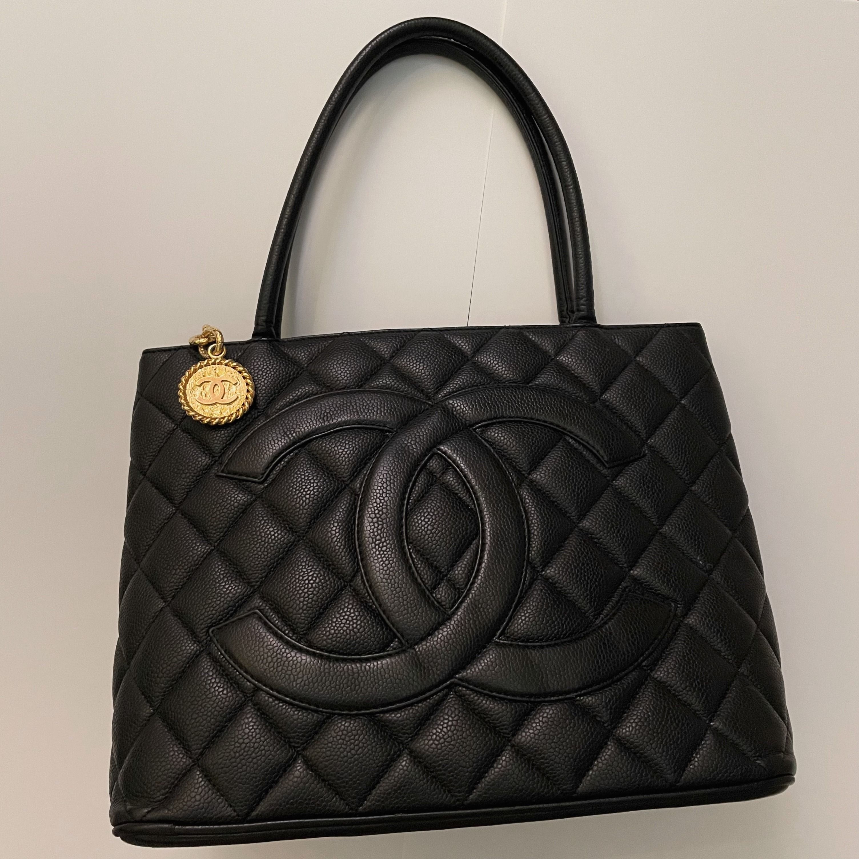 Chanel medallion 2025 tote bag