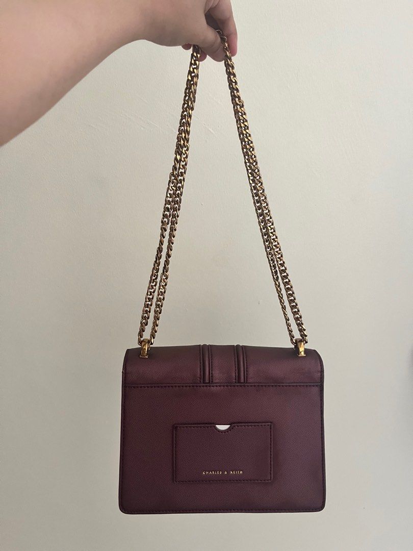 Charles and Keith shoulder bag, Women's Fashion, Bags & Wallets