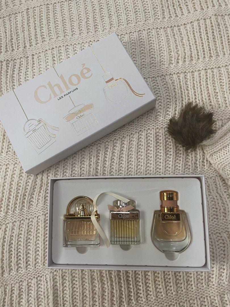 CHLOE perfume gift set, Beauty & Personal Care, Fragrance & Deodorants ...