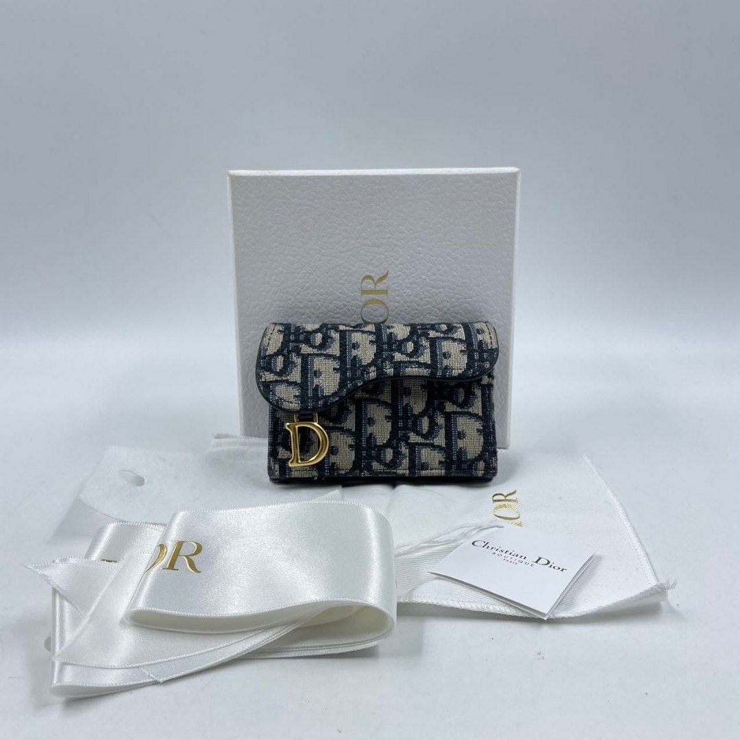 Dior Oblique passport holder, Luxury, Bags & Wallets on Carousell