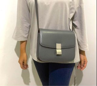 Classic Box Bag (Geniune CalfLeather)