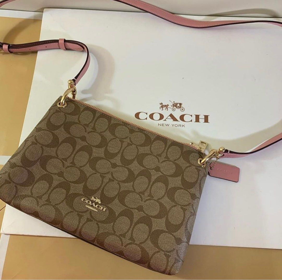 Coach signature blocking mia crossbody store