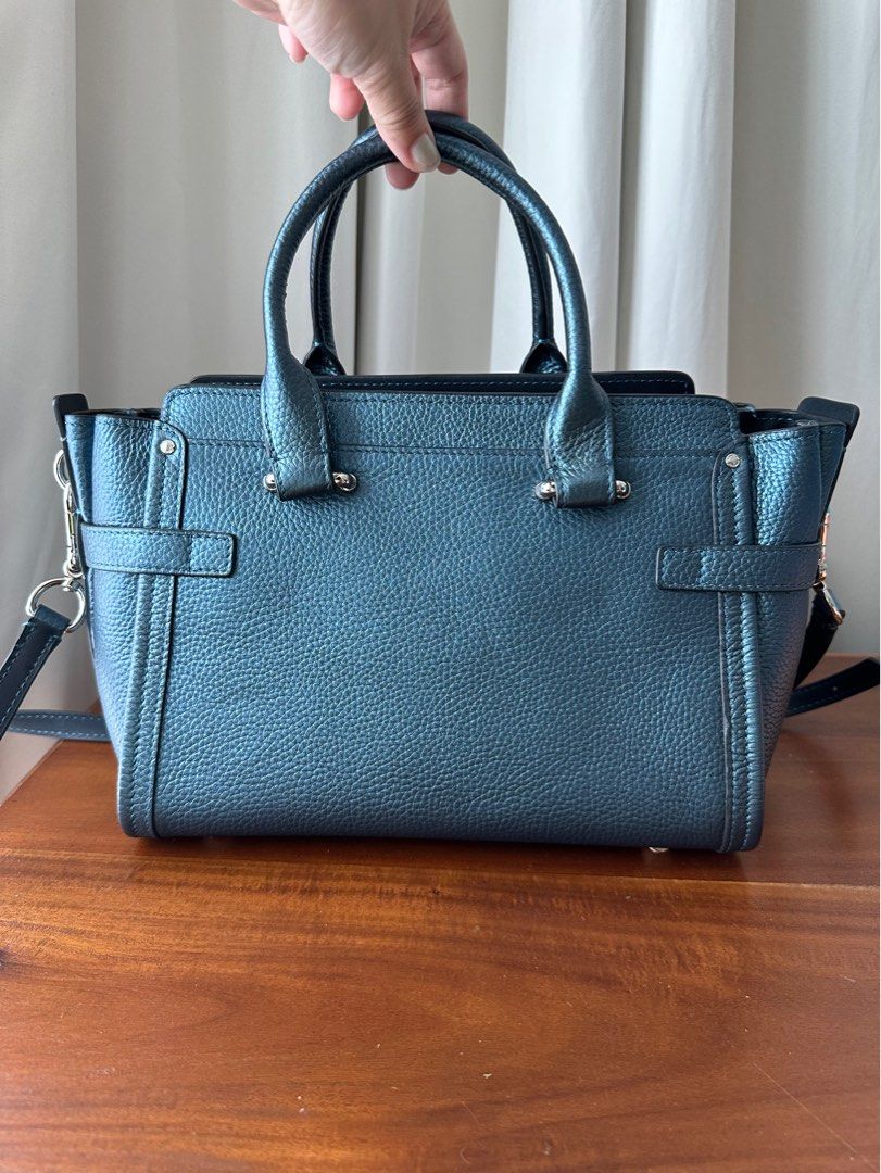 Coach swagger metallic best sale
