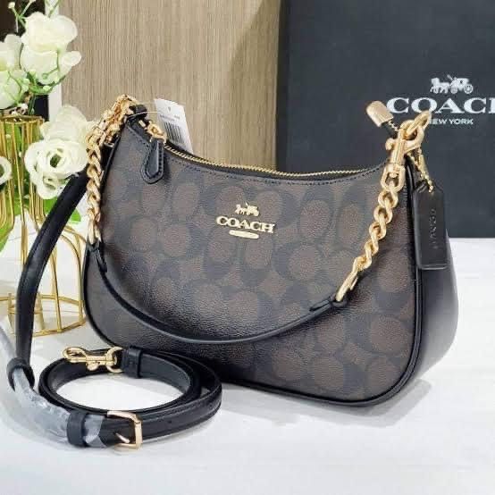 Coach Mini Rowan Crossbody Bag Black, Luxury, Bags & Wallets on Carousell