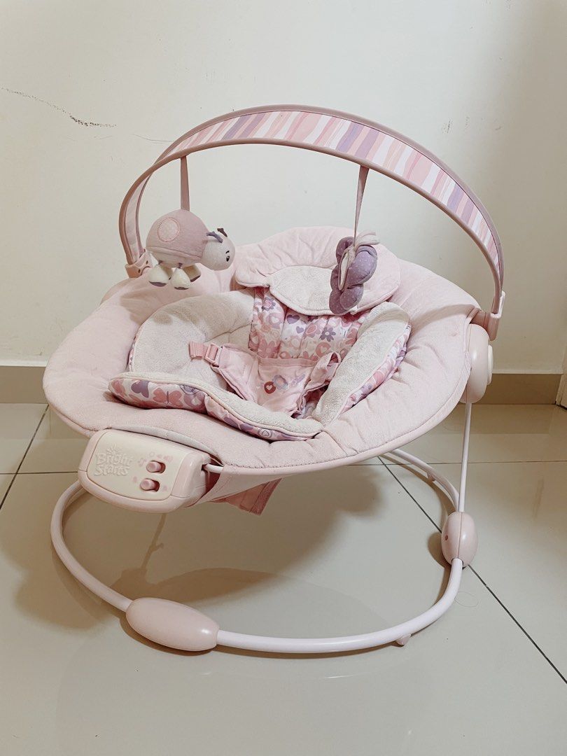 Comfort and harmony bouncer pink sales