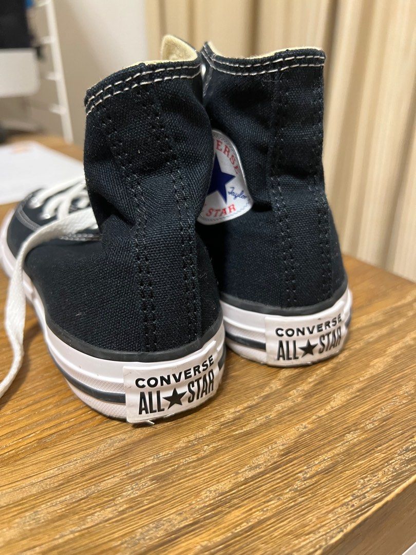 Black converse size 1 discount