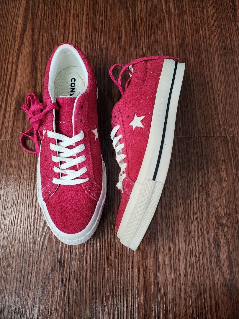Converse one sales star pink pop