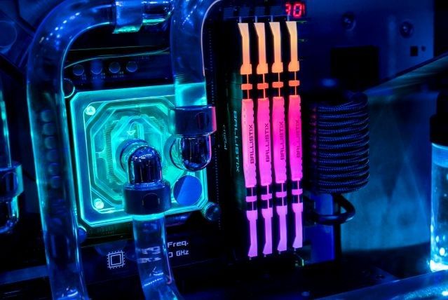 Crucial Ballistix DDR4 3600 CL16 RGB Ram 16gb Computers Tech